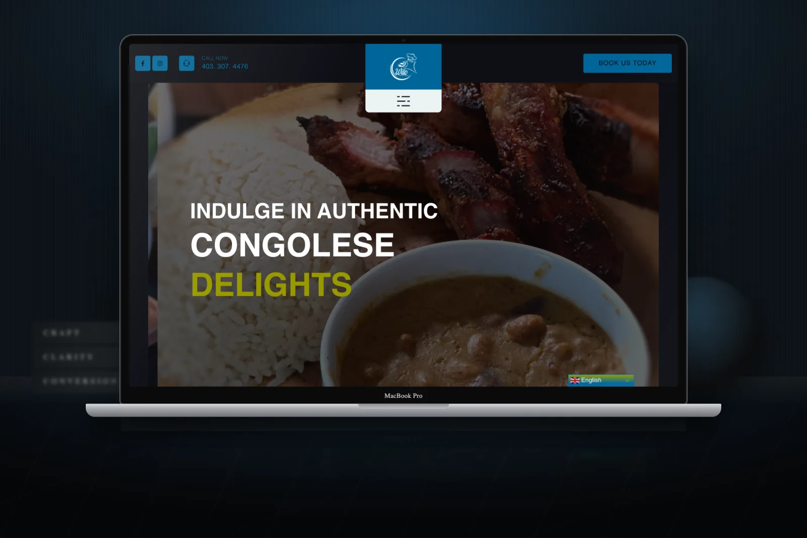 Wilo Catering website